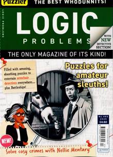 Puzzler Logic Problems Magazine NO 493 Order Online