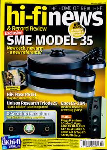 Hi-Fi News Magazine Issue JUL 25