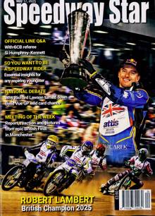 Speedway Star Magazine 17/05/2025 Order Online