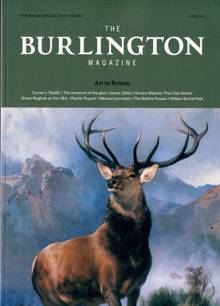 The Burlington Magazine Magazine Issue APR 25