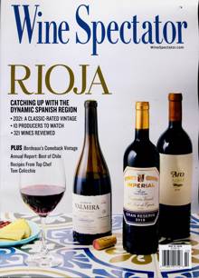Wine Spectator Magazine MAY 25 Order Online