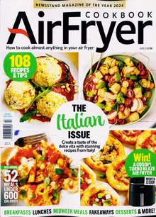 Airfryer Cookbook Magazine ITALIAN Order Online