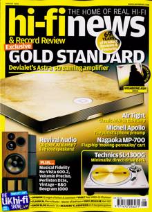 Hi-Fi News Magazine AUG 25 Order Online