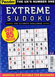 Extreme Sudoku Magazine NO 106 Order Online