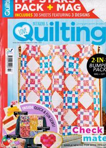 Love Patchwork Quilting Magazine NO 151 Order Online