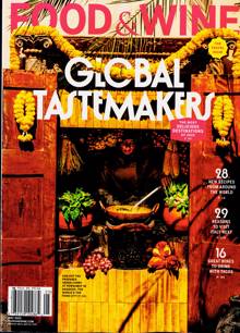Food & Wine Usa Magazine MAY25 Order Online