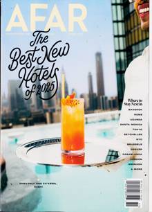 Afar Travel  Magazine SPR 25 Order Online