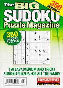 Big Sudoku Puzzle Magazine NO 138 Order Online