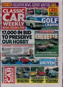 Classic Car Weekly Magazine 11/06/2025 Order Online
