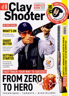 Clay Shooter Comp Gd Magazine Issue ONE SHOT