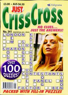 Just Criss Cross Magazine Issue NO 341
