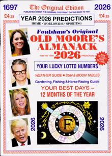 Old Moores Almanack Magazine 2026 1 Order Online