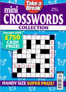 Tab Mini Crossword Coll Magazine Issue NO 7