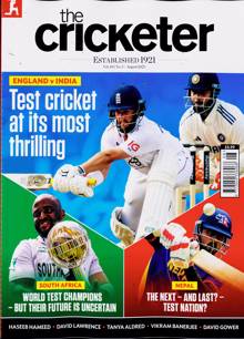 Cricketer Magazine AUG 25 Order Online