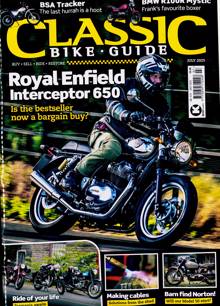 Classic Bike Guide Magazine JUL 25 Order Online