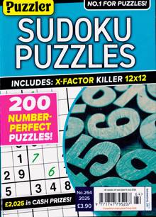 Puzzler Sudoku Puzzles Magazine Issue NO 264