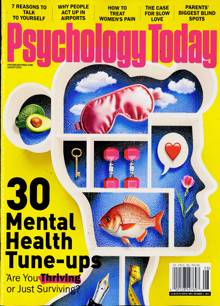 Psychology Today Magazine Issue AUG 25