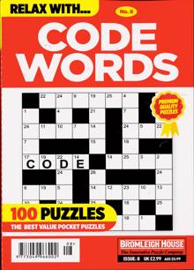 Relax With Codewords Magazine NO 8 Order Online