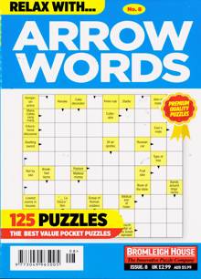 Relax With Arrow Words Magazine NO 8 Order Online
