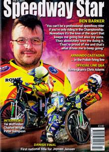 Speedway Star Magazine 05/07/2025 Order Online
