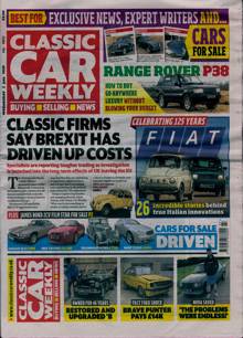 Classic Car Weekly Magazine 02/07/2025 Order Online