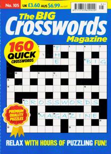 Big Crosswords Magazine Magazine Issue NO 105