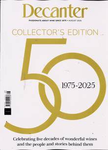Decanter Magazine AUG 25 Order Online