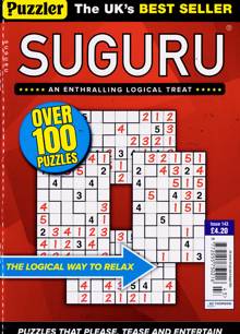 Puzzler Suguru Magazine Issue NO 143