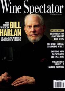 Wine Spectator Magazine JUN 25 Order Online