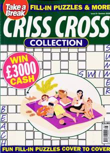 Take A Break Crisscross Collection Magazine Issue NO 8