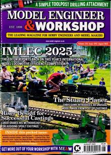 Model Engineers Workshop Magazine AUG 25 Order Online