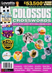 Lovatts Colossus Crossword Magazine NO 405 Order Online
