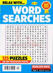 Relax With Wordsearches Magazine NO 44 Order Online