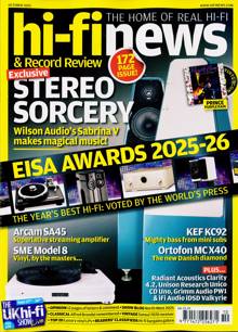 Hi-Fi News Magazine OCT 25 Order Online