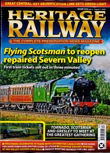 Heritage Railway Magazine NO 334 Order Online
