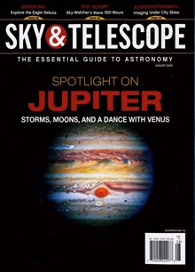 Sky And Telescope Magazine Issue AUG 25