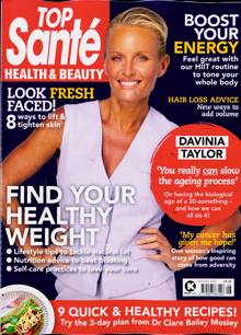 Top Sante Health & Beauty Magazine Issue AUG 25