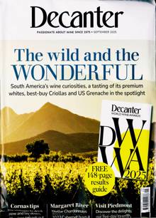 Decanter Magazine SEP 25 Order Online