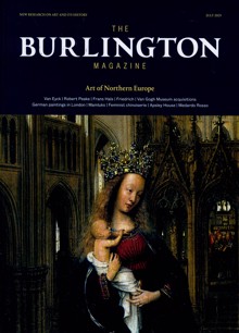 The Burlington Magazine Magazine Issue JUL 25