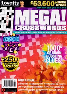Lovatts Mega Crosswords Magazine Issue NO 99 