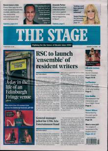 Stage Magazine 14/08/2025 Order Online