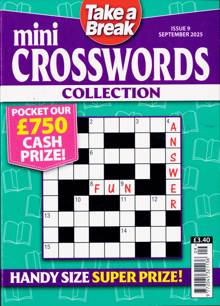 Tab Mini Crossword Coll Magazine Issue NO 9