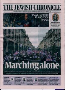 Jewish Chronicle Magazine 11/09/2025 Order Online