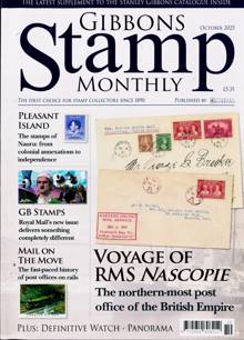 Gibbons Stamp Monthly Magazine OCT 25 Order Online