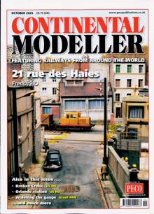 Continental Modeller Magazine OCT 25 Order Online
