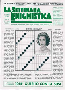 La Settimana Enigmistica Magazine NO 4877 Order Online