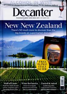 Decanter Magazine OCT 25 Order Online