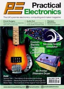 Practical Electronics Magazine OCT 25 Order Online