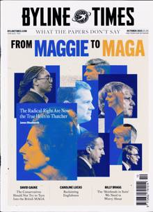 Byline Times Magazine OCT 25 Order Online