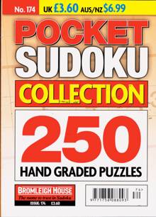 Pocket Sudoku Collection Magazine NO 174 Order Online